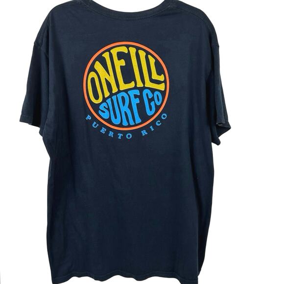 O'Neill Other - O’Neill Surf Co Men Graphic Surfer Skater T-shirt Retro Casual Navy Blue Size XL